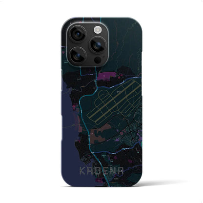 【嘉手納（沖縄県）】地図柄iPhoneケース（バックカバータイプ）