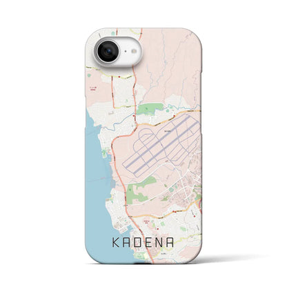 【嘉手納（沖縄県）】地図柄iPhoneケース（バックカバータイプ）