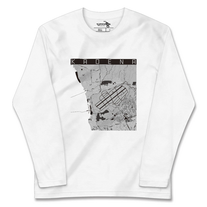 【嘉手納（沖縄県）】地図柄ロングスリーブTシャツ
