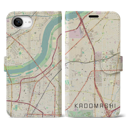 【門真市（大阪府）】地図柄iPhoneケース（手帳タイプ）