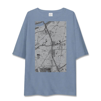【門真市（大阪府）】地図柄ビッグシルエットTシャツ
