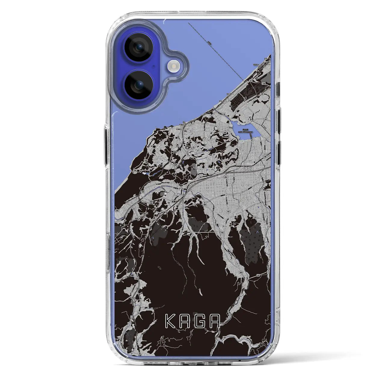 【加賀（石川県）】地図柄iPhoneケース（MagSafeタイプ）