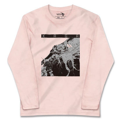 【加賀（石川県）】地図柄ロングスリーブTシャツ