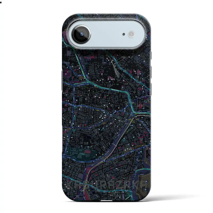 【神楽坂（東京都）】地図柄iPhoneケース（バックカバータイプ）