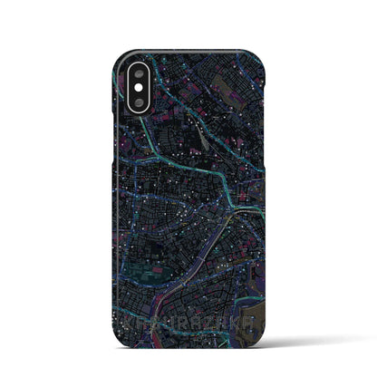 【神楽坂（東京都）】地図柄iPhoneケース（バックカバータイプ）