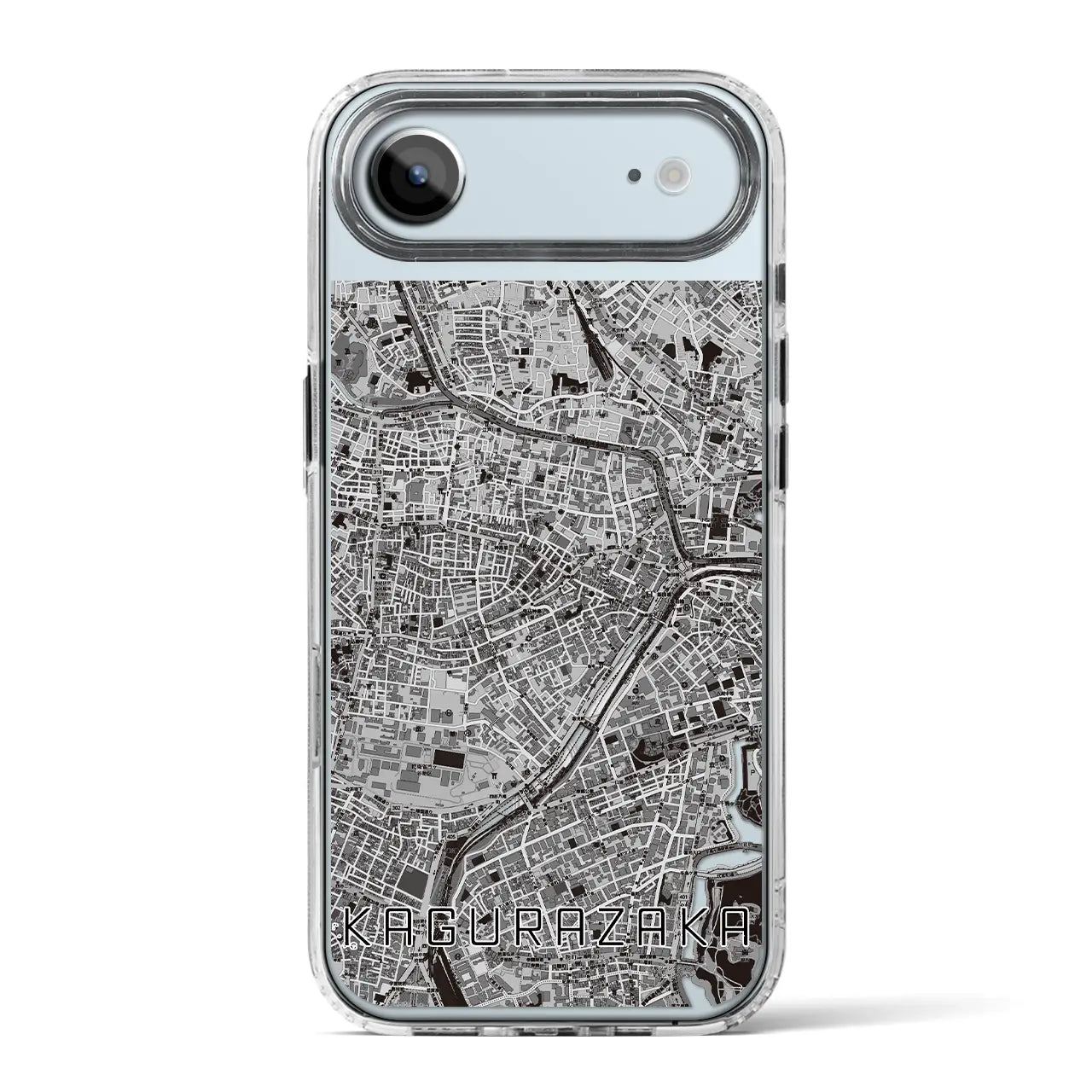 【神楽坂（東京都）】地図柄iPhoneケース（MagSafeタイプ）