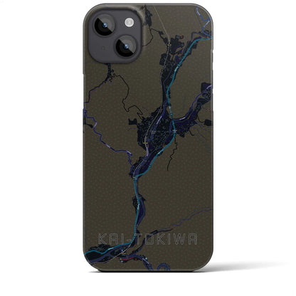 【甲斐常葉（山梨県）】地図柄iPhoneケース（バックカバータイプ）