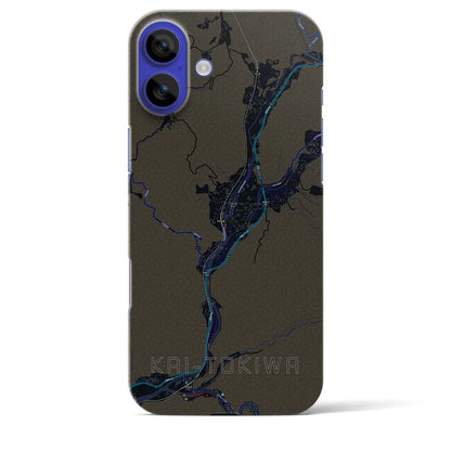 【甲斐常葉（山梨県）】地図柄iPhoneケース（バックカバータイプ）