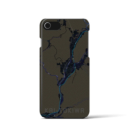 【甲斐常葉（山梨県）】地図柄iPhoneケース（バックカバータイプ）