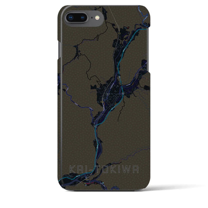 【甲斐常葉（山梨県）】地図柄iPhoneケース（バックカバータイプ）