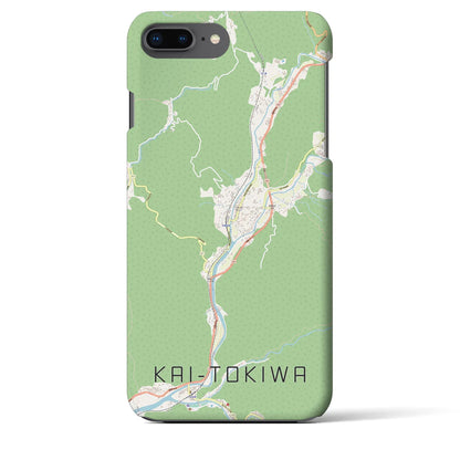 【甲斐常葉（山梨県）】地図柄iPhoneケース（バックカバータイプ）