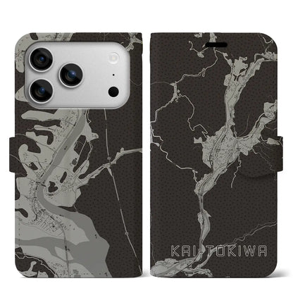 【甲斐常葉（山梨県）】地図柄iPhoneケース（手帳タイプ）