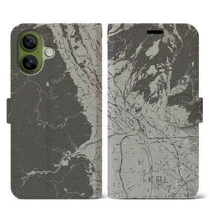 【甲斐（山梨県）】地図柄iPhoneケース（手帳タイプ）