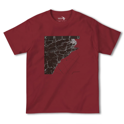 【海部（徳島県）】地図柄ヘビーウェイトTシャツ