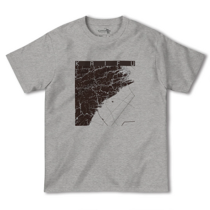 【海部（徳島県）】地図柄ヘビーウェイトTシャツ