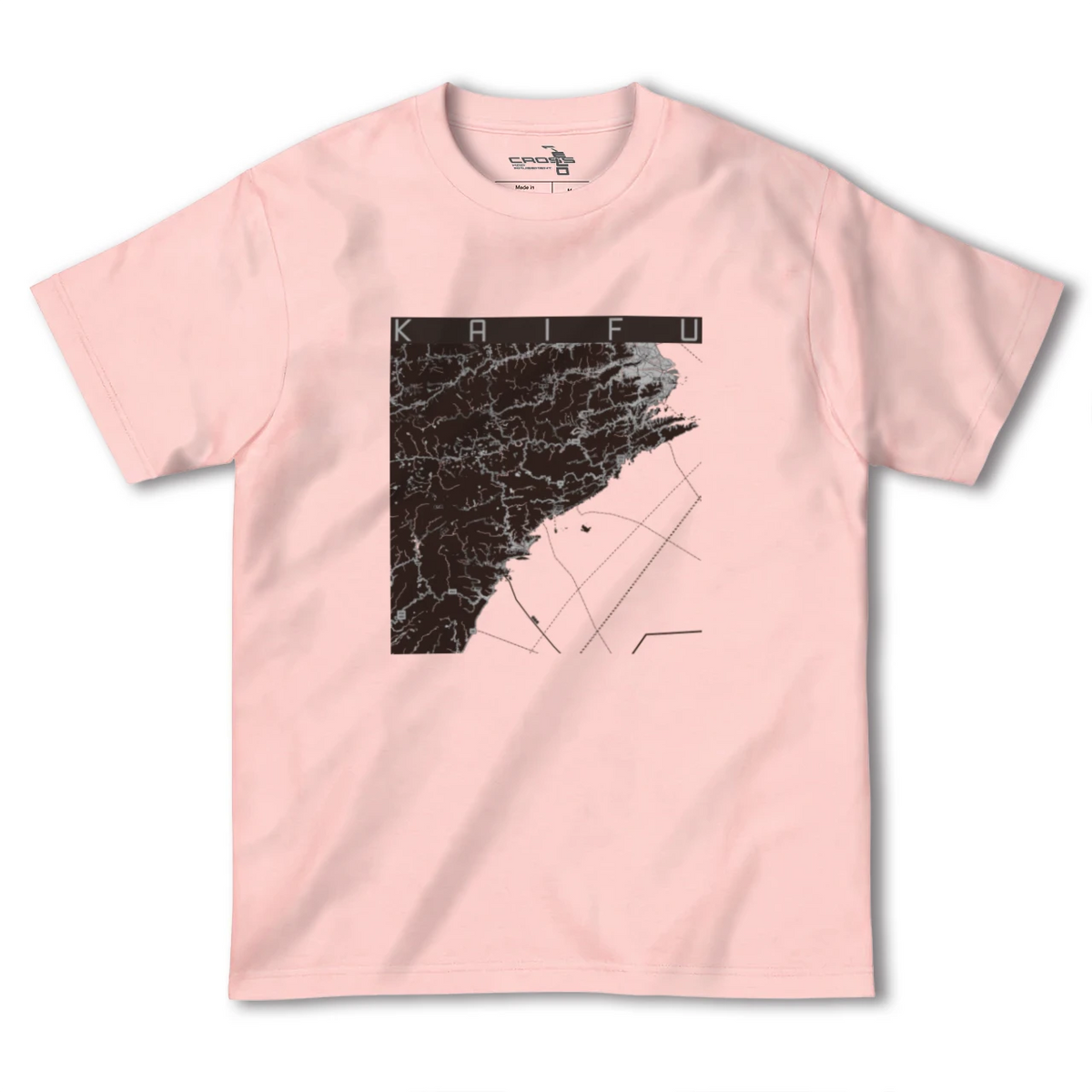 【海部（徳島県）】地図柄ヘビーウェイトTシャツ