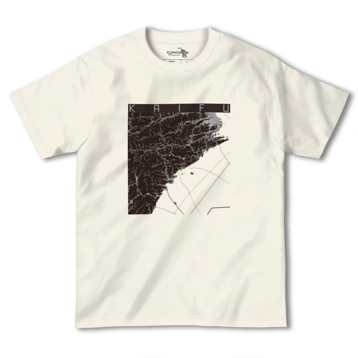 【海部（徳島県）】地図柄ヘビーウェイトTシャツ