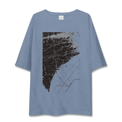【海部（徳島県）】地図柄ビッグシルエットTシャツ
