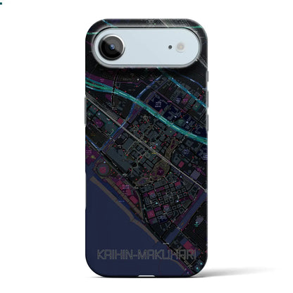 【海浜幕張（千葉県）】地図柄iPhoneケース（バックカバータイプ）