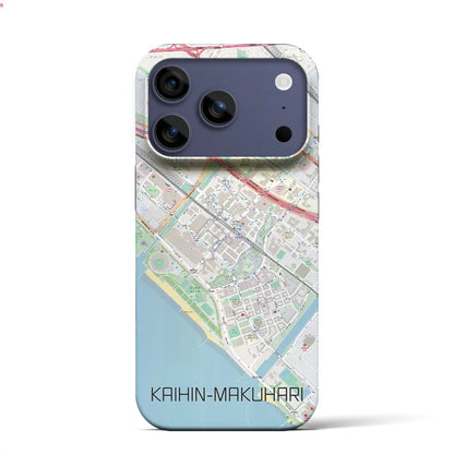 【海浜幕張（千葉県）】地図柄iPhoneケース（バックカバータイプ）