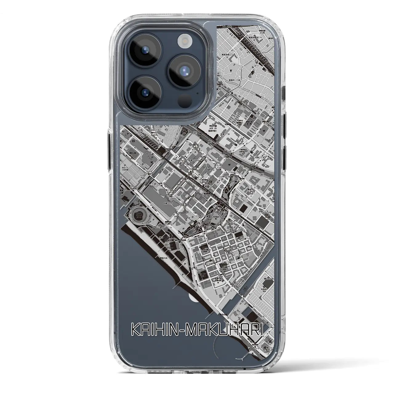 【海浜幕張（千葉県）】地図柄iPhoneケース（MagSafeタイプ）
