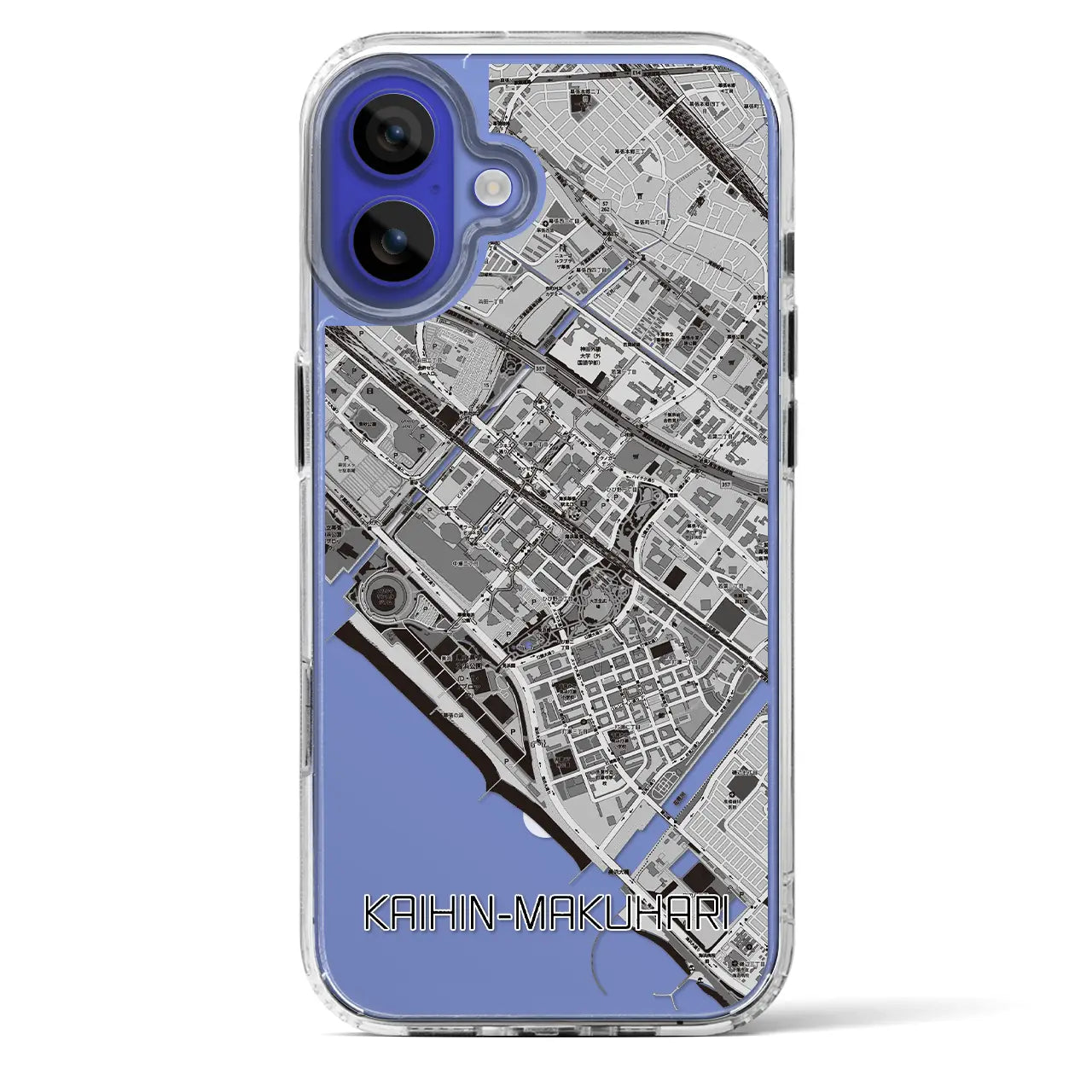 【海浜幕張（千葉県）】地図柄iPhoneケース（MagSafeタイプ）
