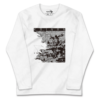 【海南（和歌山県）】地図柄ロングスリーブTシャツ