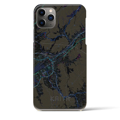 【海田（広島県）】地図柄iPhoneケース（バックカバータイプ）