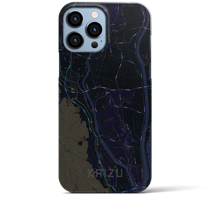 【海津（岐阜県）】地図柄iPhoneケース（バックカバータイプ）