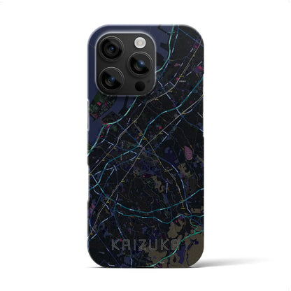 【貝塚（大阪府）】地図柄iPhoneケース（バックカバータイプ）