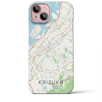 【貝塚（大阪府）】地図柄iPhoneケース（バックカバータイプ）