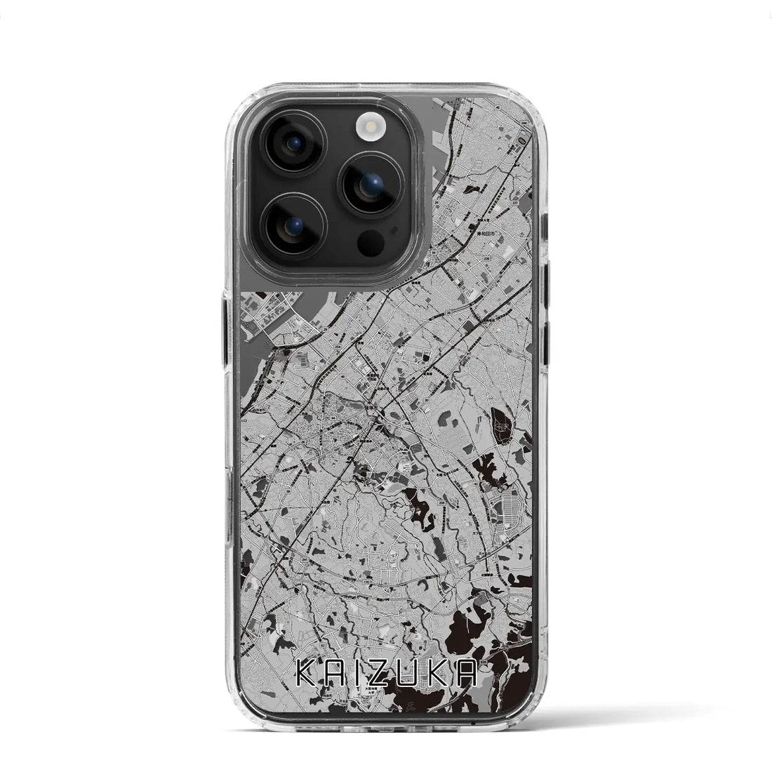 【貝塚（大阪府）】地図柄iPhoneケース（MagSafeタイプ）
