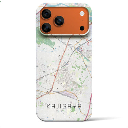 【梶が谷（神奈川県）】地図柄iPhoneケース（バックカバータイプ）