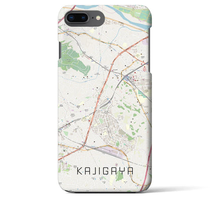 【梶が谷（神奈川県）】地図柄iPhoneケース（バックカバータイプ）