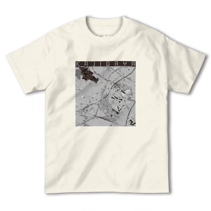 【梶が谷（神奈川県）】地図柄ヘビーウェイトTシャツ