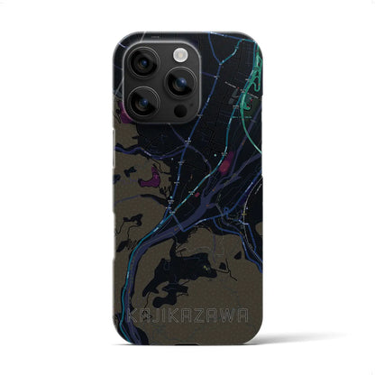 【鰍沢（山梨県）】地図柄iPhoneケース（バックカバータイプ）