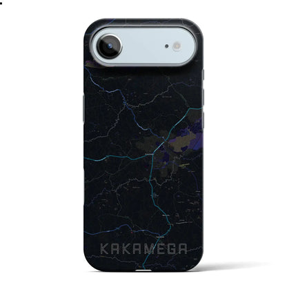 【カカメガ（ケニア）】地図柄iPhoneケース（バックカバータイプ）
