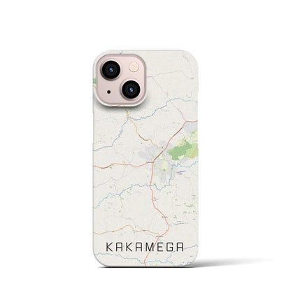 【カカメガ（ケニア）】地図柄iPhoneケース（バックカバータイプ）