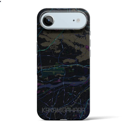 【各務原（岐阜県）】地図柄iPhoneケース（バックカバータイプ）