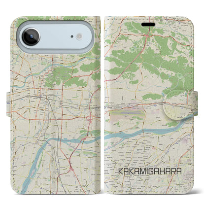 【各務原（岐阜県）】地図柄iPhoneケース（手帳タイプ）