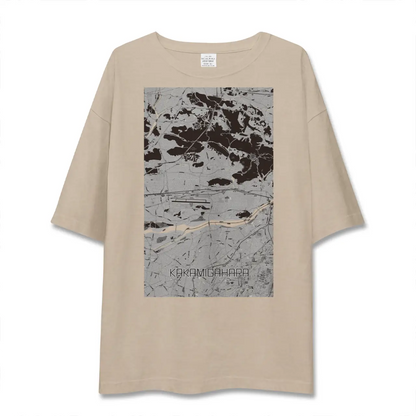 【各務原（岐阜県）】地図柄ビッグシルエットTシャツ