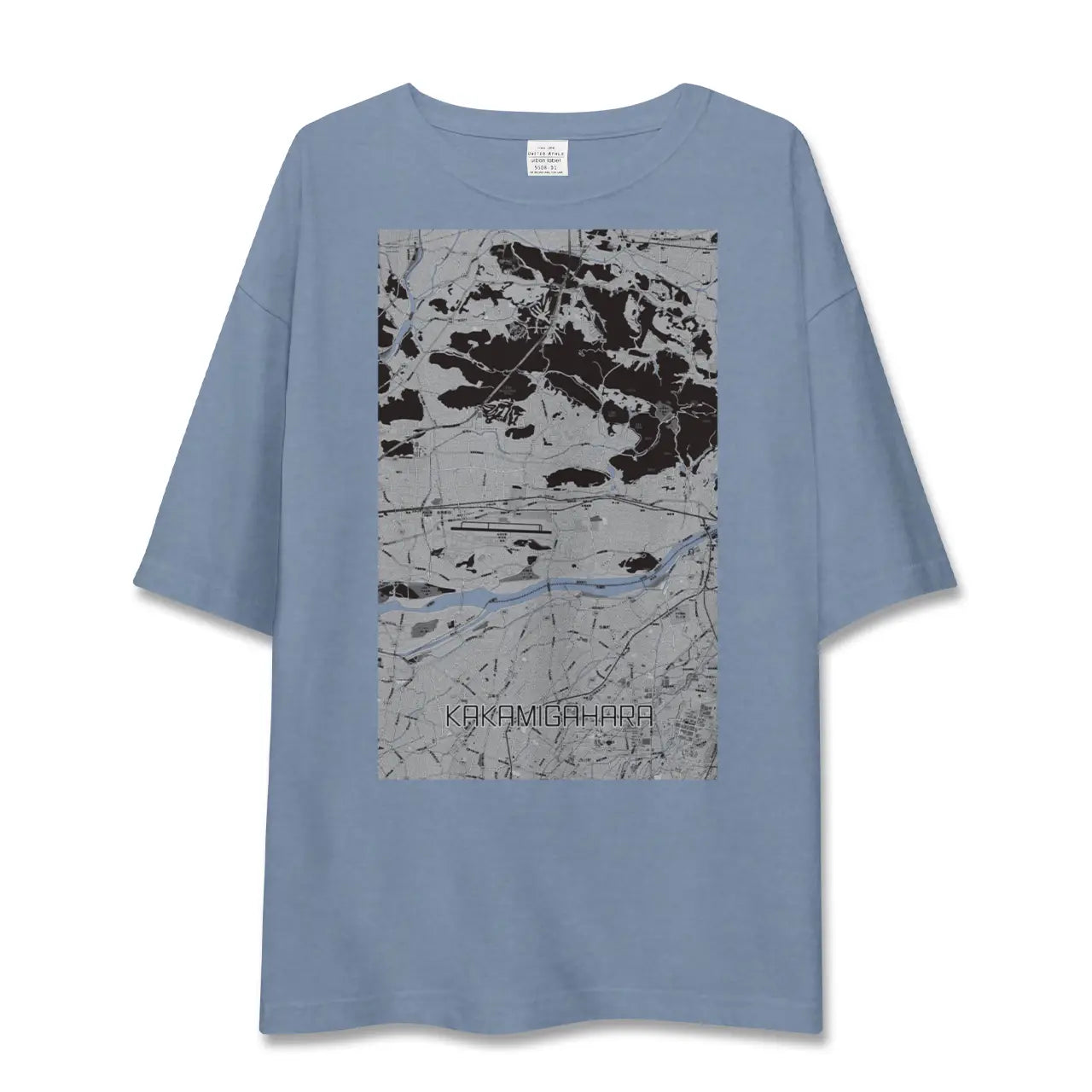 【各務原（岐阜県）】地図柄ビッグシルエットTシャツ