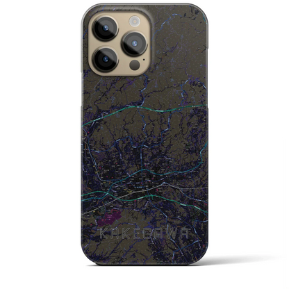 【掛川2（静岡県）】地図柄iPhoneケース（バックカバータイプ）