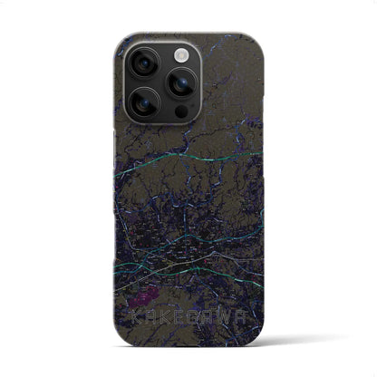 【掛川2（静岡県）】地図柄iPhoneケース（バックカバータイプ）