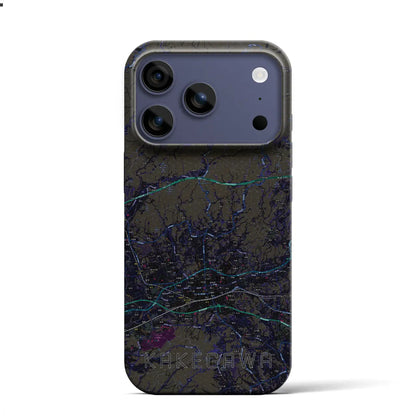 【掛川2（静岡県）】地図柄iPhoneケース（バックカバータイプ）