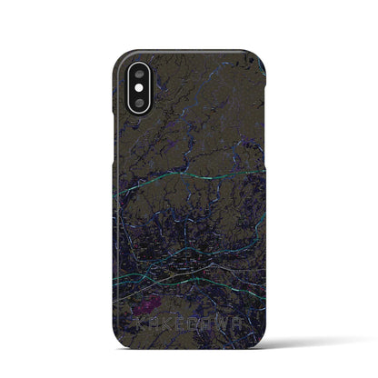 【掛川2（静岡県）】地図柄iPhoneケース（バックカバータイプ）