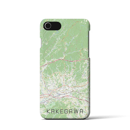 【掛川2（静岡県）】地図柄iPhoneケース（バックカバータイプ）