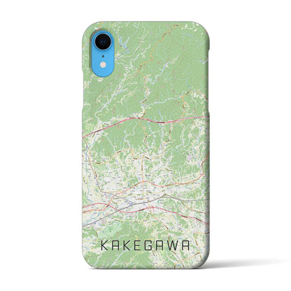 【掛川2（静岡県）】地図柄iPhoneケース（バックカバータイプ）