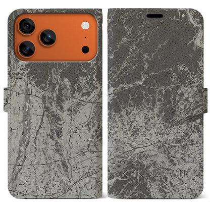 【掛川2（静岡県）】地図柄iPhoneケース（手帳タイプ）