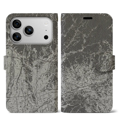 【掛川2（静岡県）】地図柄iPhoneケース（手帳タイプ）